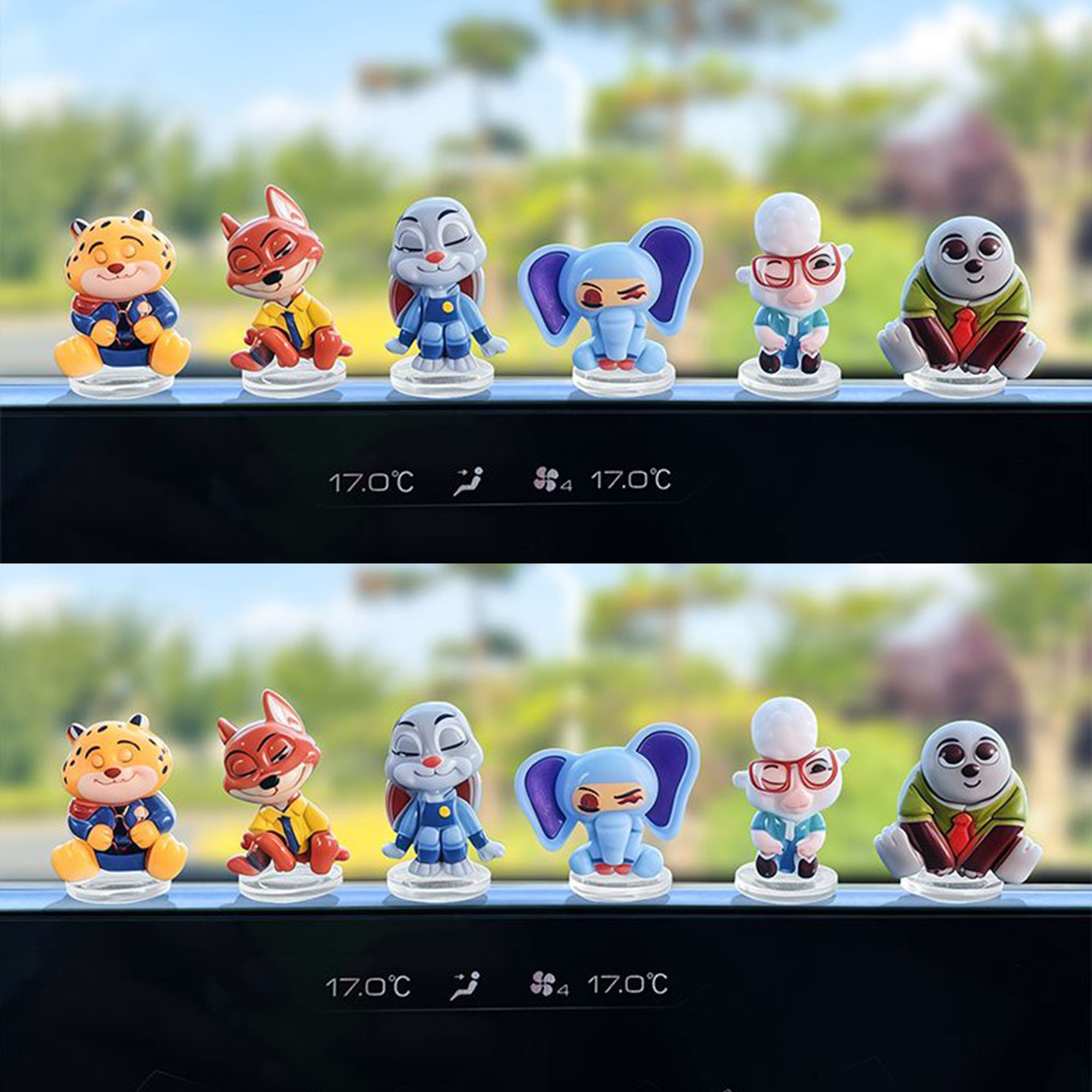 Car Accessories Cute - Ozdoba samochodowa z motywem Zootopia, do