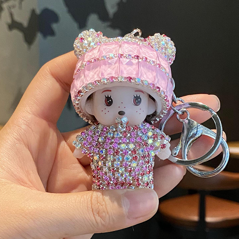 Nowy Kawaii Uroczy breloczek d – Car Accessories Cute recenzja i cena