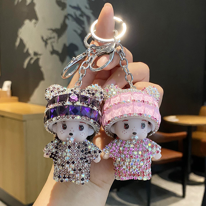 Nowy Kawaii Uroczy breloczek d – Car Accessories Cute recenzja i cena