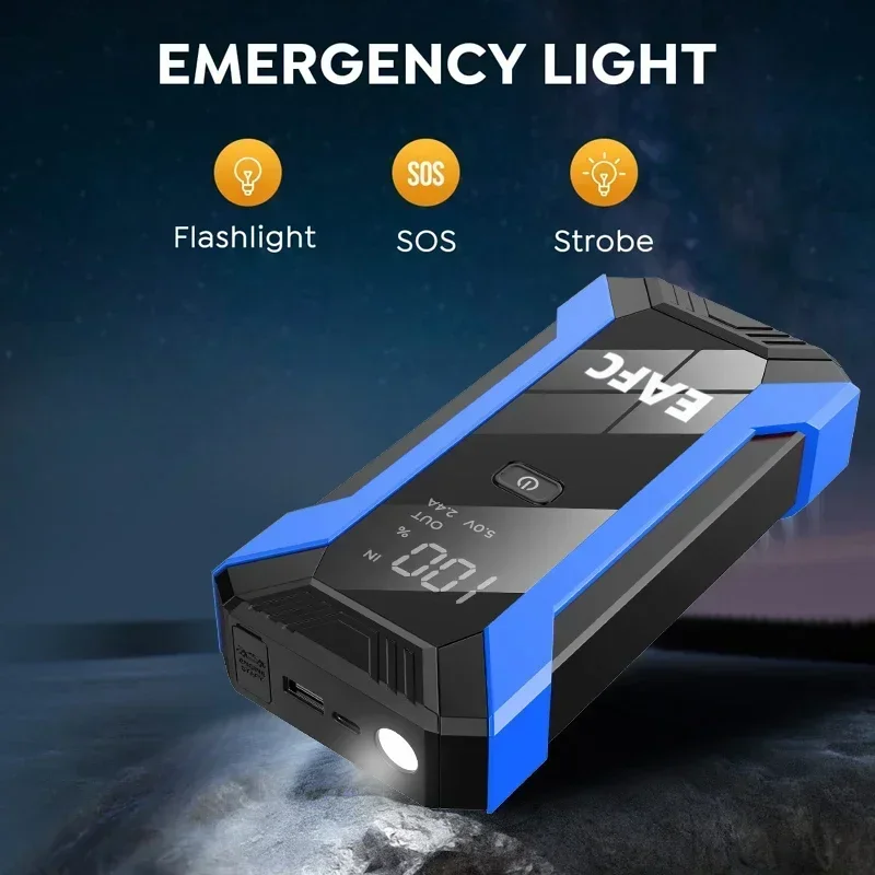 12V urządzenie do uruchamiania – Portable Jump Starter recenzja i cena