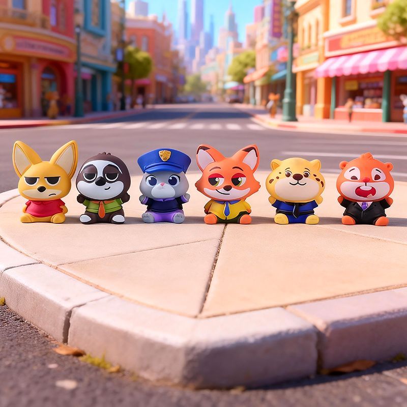 Figurka z żywicy Zootopia, mał – Car Accessories Cute recenzja i cena