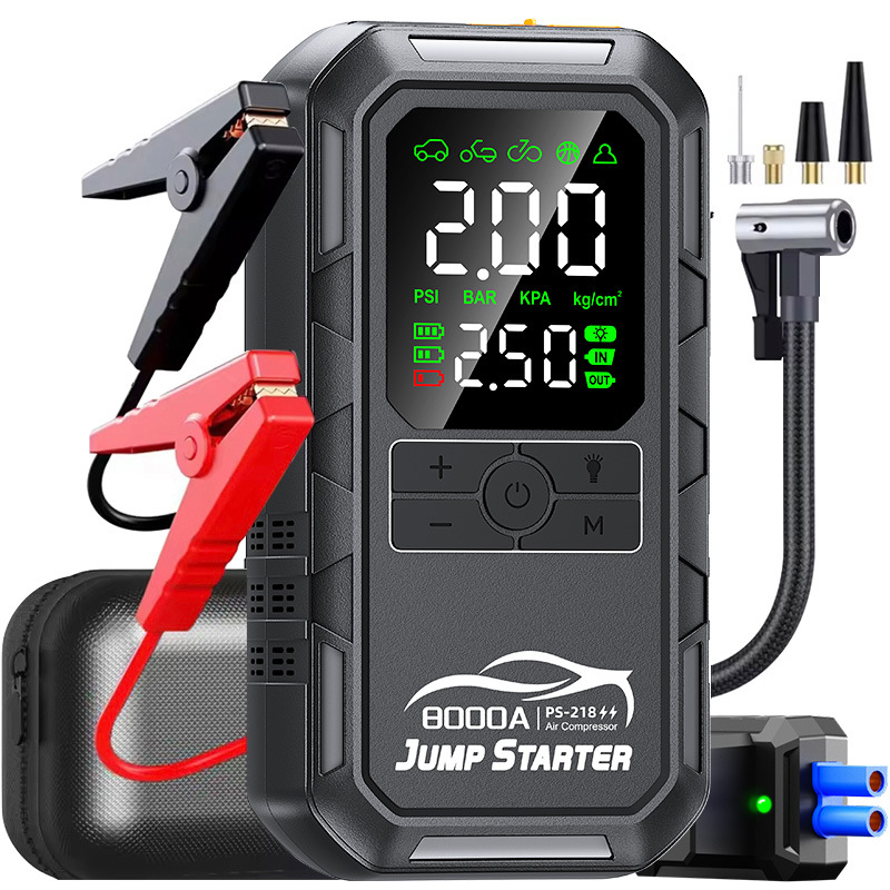 Zestaw 7-częściowy: rozruchowy – Portable Jump Starter recenzja i cena