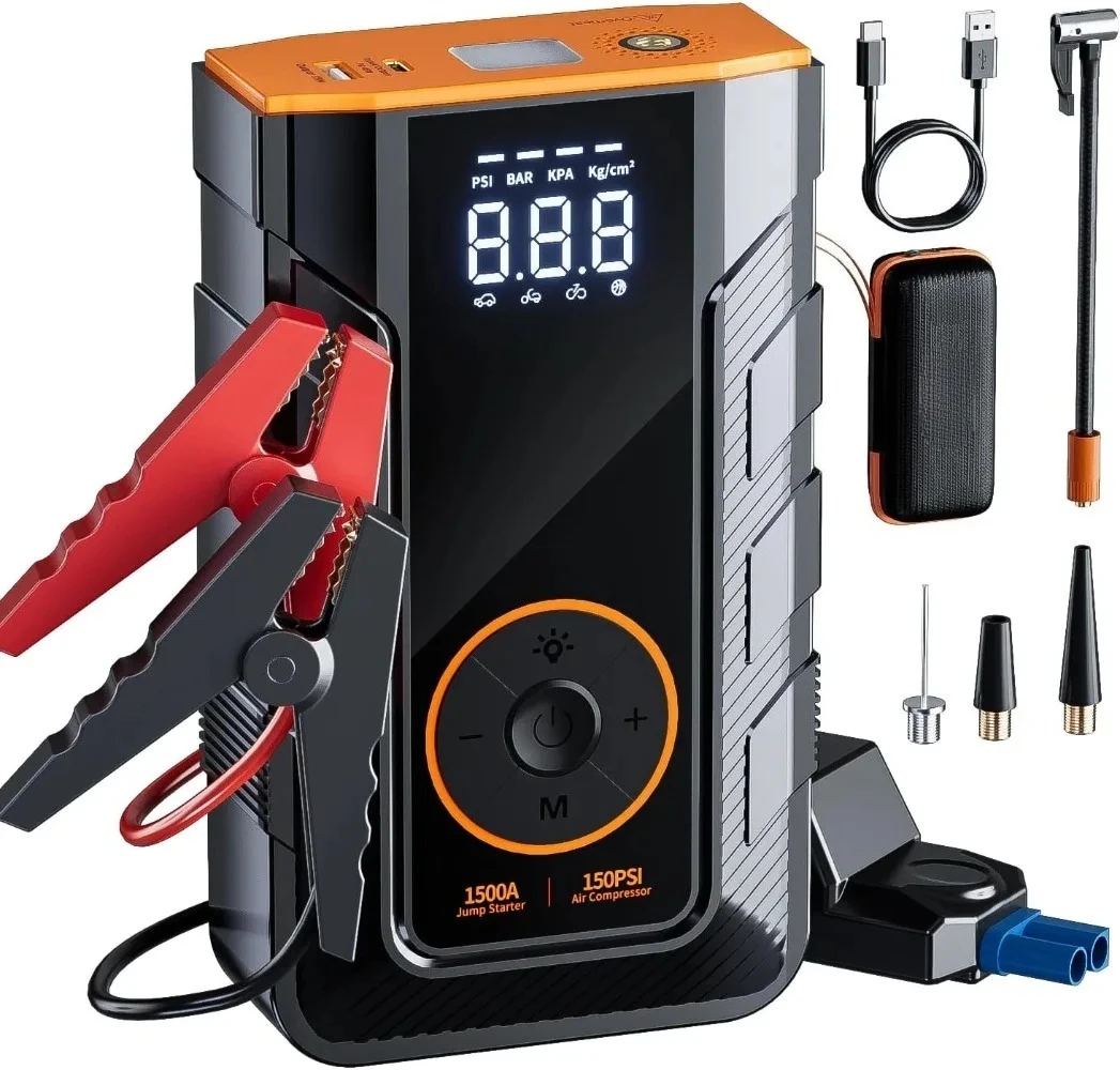 Urządzenie 4-w-1 do awaryjnego – Portable Jump Starter recenzja i cena