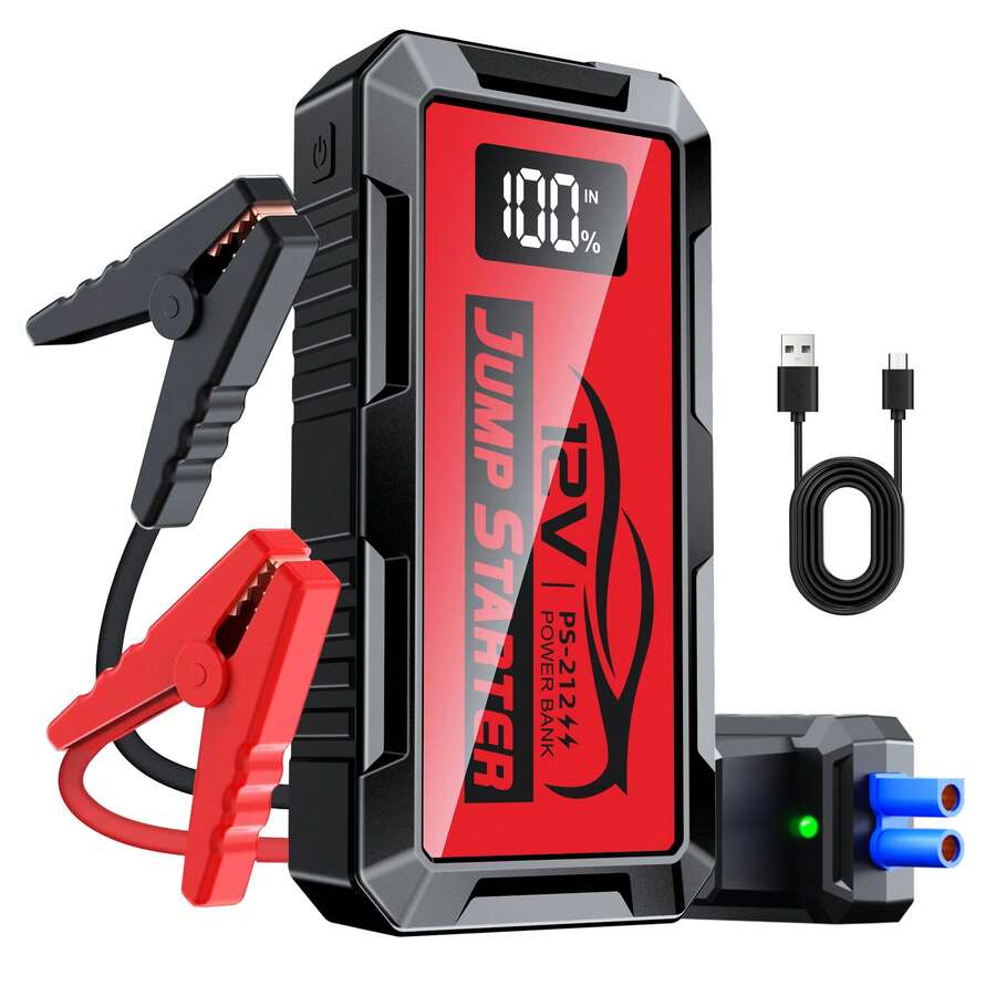 Rozrusznik samochodowy 8000A,  – Portable Jump Starter recenzja i cena