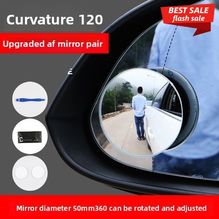 Małe okrągłe lusterko samochod – Car Blind Spot Mirror recenzja i cena