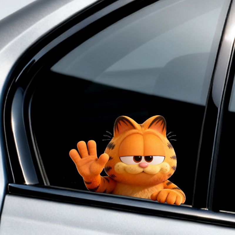 Naklejki Garfield anime kreskó – Car Accessories Cute recenzja i cena
