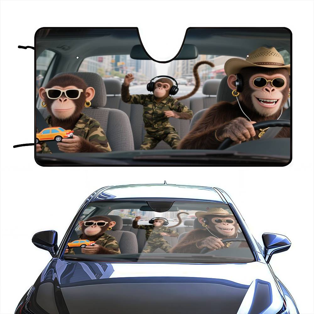 Zabawna Małpa Kierowca Samocho – Car Accessories Outside recenzja i cena