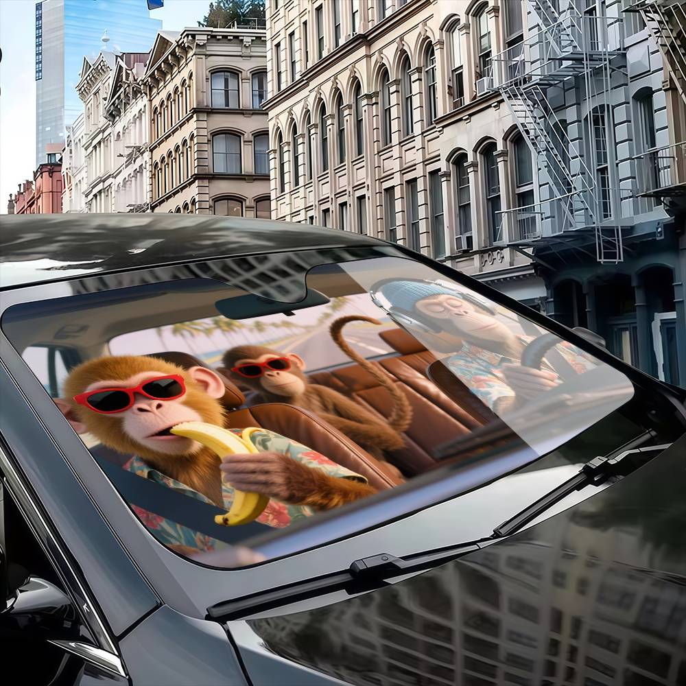 Zabawna Małpa Kierowca Samocho – Car Accessories Outside recenzja i cena