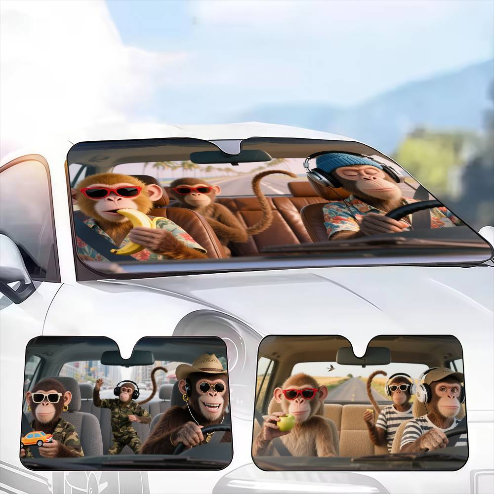 Zabawna Małpa Kierowca Samocho – Car Accessories Outside recenzja i cena