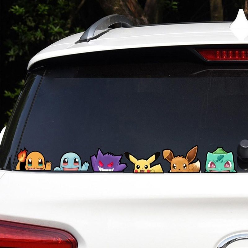 Naklejka na szybę samochodu Po – Car Accessories Cute recenzja i cena