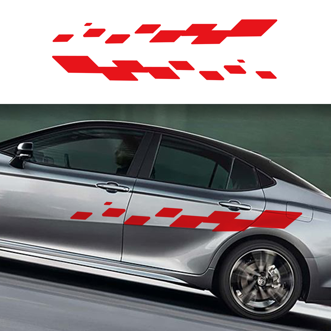 2 szt. Naklejki na drzwi samoc – Car Accessories Outside recenzja i cena